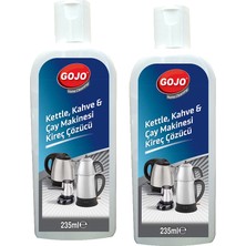 Gojo Kettle, Kahve & Çay Makinesi Kireç Çözücü 235 ml 2'li Set