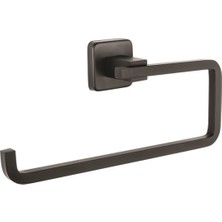 Eym Kare Serisi Paslanmaz Mat Siyah Mutfak Banyo Kağıt Havluluk