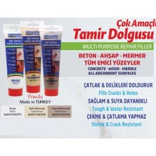 Vodaseal Çok Amaçlı Beton Ahşap Mermer Tamir Dolgu Macunu 200 gr Beyaz