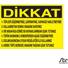 Technopa Dikkat... 20 x 30 cm