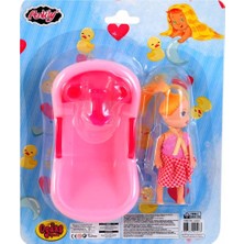 Çebi Toys Anlily Küvetli Parmak Bebek