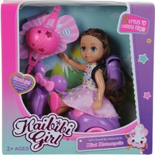 Çebi Toys Haibibi Scooterli Tatlı Kasklı Bebek