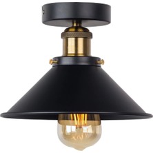 Riolight  Retro Metal Tavan Avizesi Şapka Çapı: 22CM