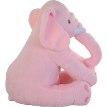 Halley Oyuncak Fil Yastık Peluş 65 cm Pembe