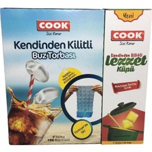 Cook Kendinden Kilitli Buz Torbası + Lezzet Küpü