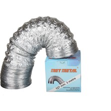 Met Metal Çelik Telli Alüminyum Esnek Boru 127 mm.3M.