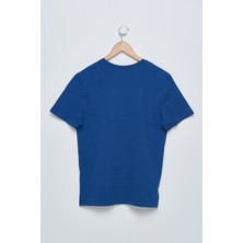 D'or Chıton Erkek Mavi Basic T-Shirt