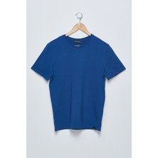 D'or Chıton Erkek Mavi Basic T-Shirt
