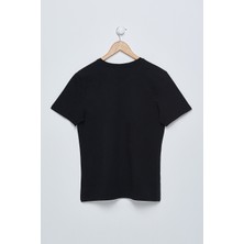 D'or Chiton Siyah V Yaka T-Shirt