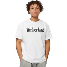 Timberland Kennebec Lınear Tee Beyaz Erkek T-Shirt TB0A2C311001