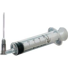 Inmed Enjektör 5 cc 3 Parça Steril Contalı Siyah Şırınga 1000'LI