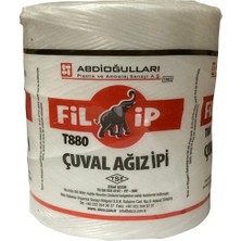 Abdioğulları Ip Beyaz Çuval Ağzı % 100 Fibrilize Ip  1000 gr