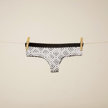 Hippopants Mikromodal Cheeky Diagonal Squares