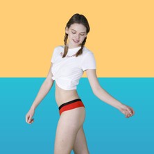 Hippopants Mikromodal Cheeky Redlight