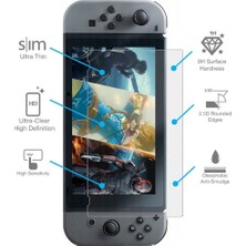 Ovio Nintendo Switch Nano Ekran Koruyucu Ince Carbon Fiber Filmi