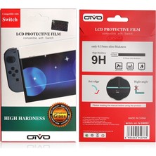 Ovio Nintendo Switch Nano Ekran Koruyucu Ince Carbon Fiber Filmi