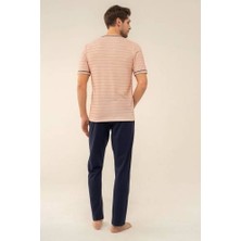 Feyza 4107 Erkek Kısa Kollu Pijama Takımı