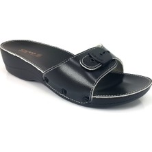 Ceyo Minelli Anatomik Bayan Terlik -Siyah