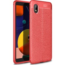 Hesaplı Dünya Samsung Galaxy A01 Core Kılıf Koruyucu Esnek Tpu Silikon Kırmızı