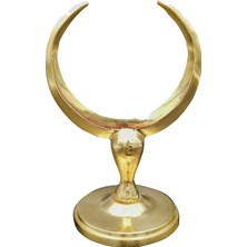 Kalender Döküm Hilal Dini Obje Pirinç Döküm