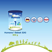 Humana 1 Metal Kutulu Bebek Sütü 800 gr