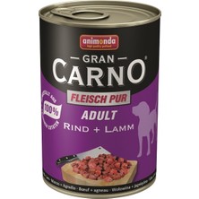 Animonda Gran Carno Sığır ve Kuzu Etli Köpek Konservesi 400 gr Idili