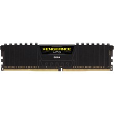 Corsair Vengeance Black LPX 16GB(2X8GB) 3600MHz DDR4 Ram (CMK16GX4M2D3600C16)