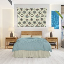 Vagonik Nazar Boho Duvar Örtüsü Halısı 150 x 100 cm