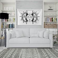 Vagonik Güneş ve Ay Duvar Örtüsü 150X100 cm