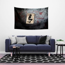Vagonik Joker Kart Duvar Örtüsü Halısı 150 x 100 cm