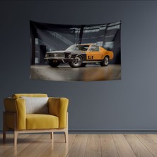 Vagonik Ferrari Gt Duvar Örtüsü Halısı 150 x 100 cm