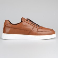 FootCourt Erkek Günlük Ayakkabı Deri Antik Taba