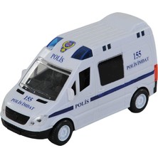 Çebi Toys Işıklı Sesli Pilli Polis Imdat Minibüs