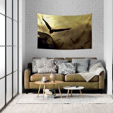 Vagonik Kartal Duvar Örtüsü Halısı 70 x 100 cm