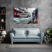 Vagonik Bmw Old Duvar Örtüsü Halısı 70 x 100 cm