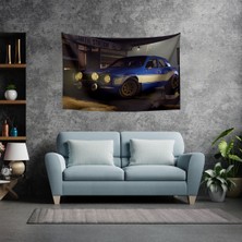Vagonik Fast And Furious Araba Duvar Örtüsü Halısı 70 x 100 cm