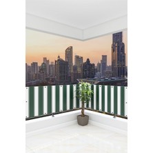 AL-CA Home Balkon Demir Perdesi, 500 x 95 Yeşil