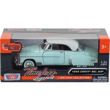 Vardem Oyuncak Metal 1950 Chevy Bel Air Su Yeşili 1:24 Ölçek