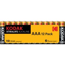 Kodak Shrink Xtralife Alkalin Ince Pil-Aa 12 Adet