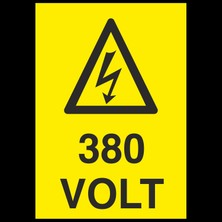 380 Volt 20 x 30 cm
