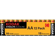 Kodak Shrink Xtralife Alkalin Kalem Pil-Aa 12'li