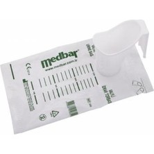 Medbar Valfli Idrar Torbası Tek Kullanımlık Ördek 1500ML x 200 Adet