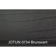 Jotun Brunsvart 734 Demidekk Ultimate Fönster Ahşap Boyası 1 kg