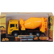 Çebi Toys Maxx Wheels Çimento Kamyonu Sarı 1:55 Ölçek