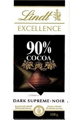 Lindt Excellence Dark %90 100 gr x 3