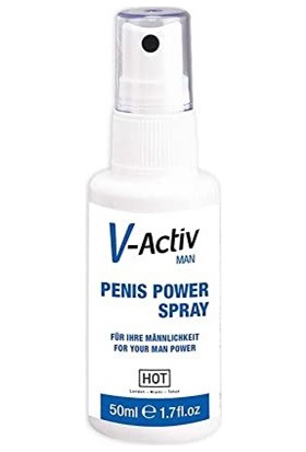 Hintohu V-Activ Man Penis Power Spray 50 ml Erkeklere Özel Sprey+Playboy 125ML Lubricant Gel Kayganlaştırıcı