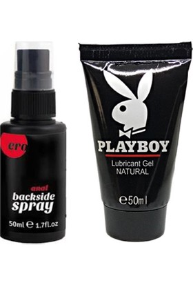 Hintohu Bayanlara ve Erkeklere Özel Sprey 50 ml + Playboy Lubricant 50ML Kayganlaştırıcı Jel