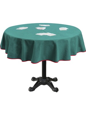 Homaks Oyun Masa Örtüsü 180CM Daire Çuha Kumaş