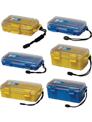 Sea Shell Kırılmaz Saklama Kabı,l 224X130X46MM, Su Geçirmez, Mavi