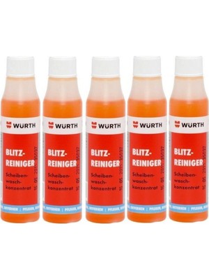 Würth Konsantre Cam Temizleme Sabunu 32 ml 5 Adet